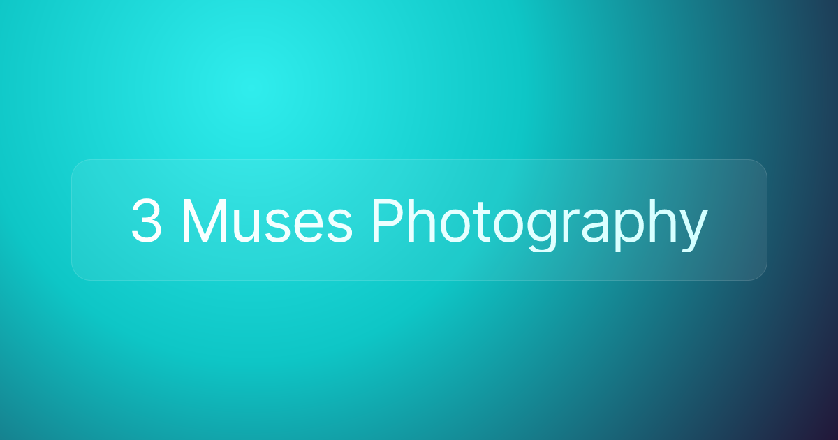 3 Muses Photography