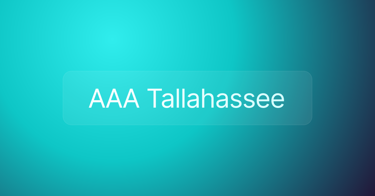 AAA Tallahassee
