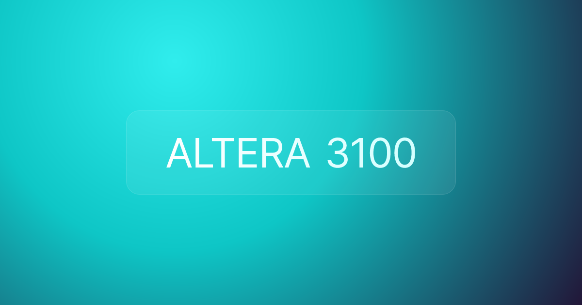 ALTERA 3100