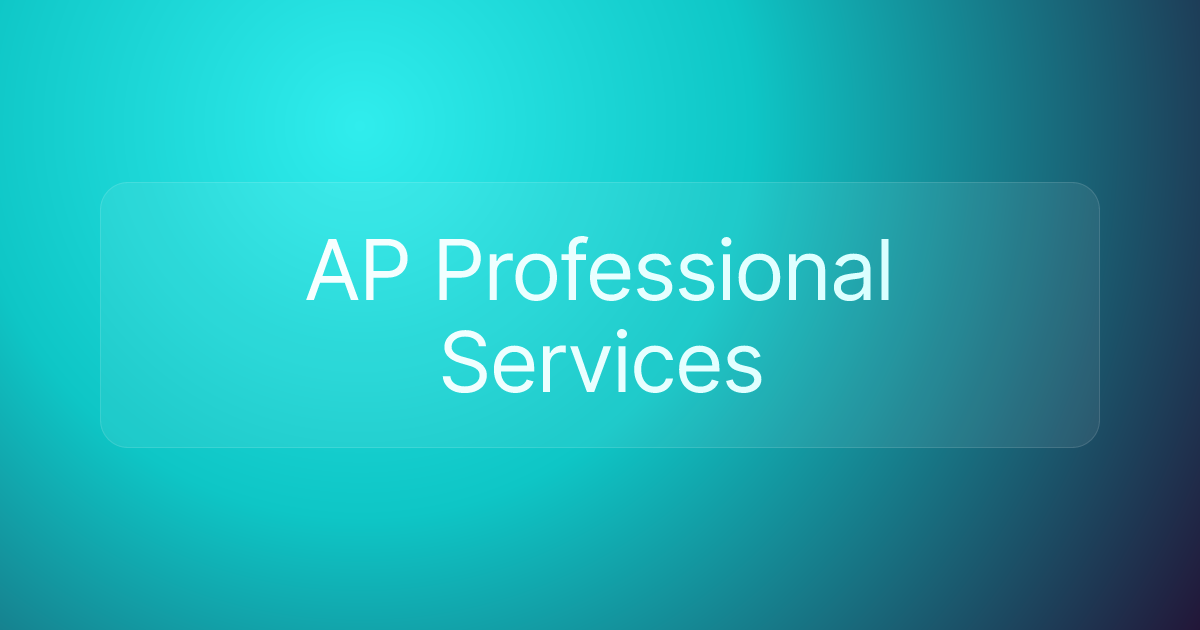 AP Professional Services
