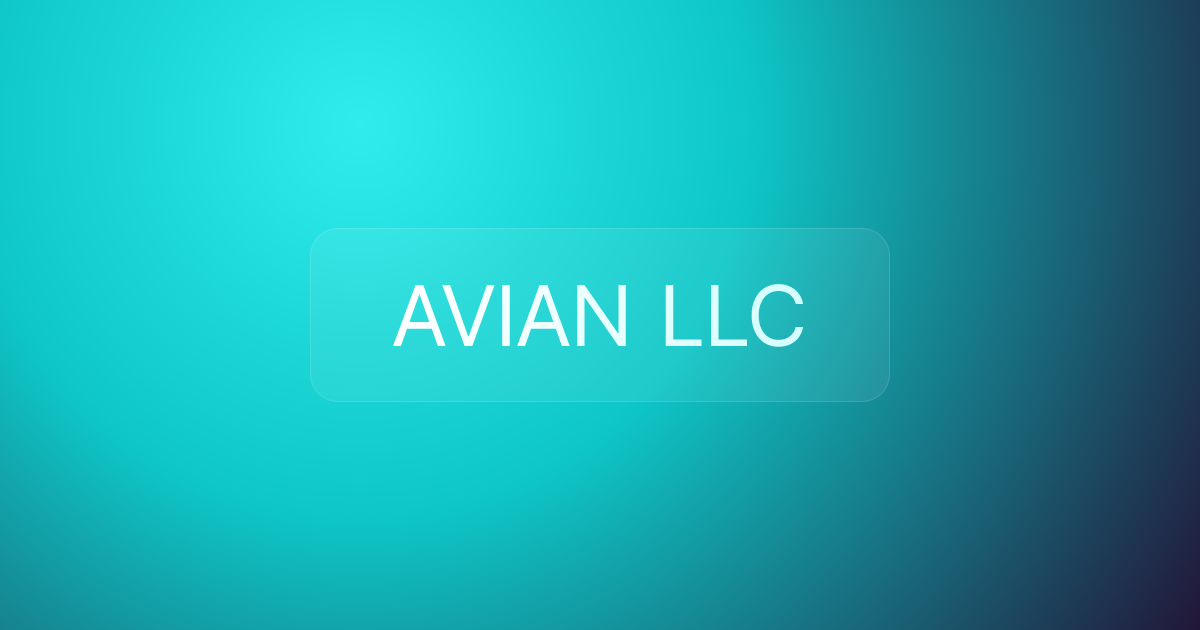 AVIAN LLC