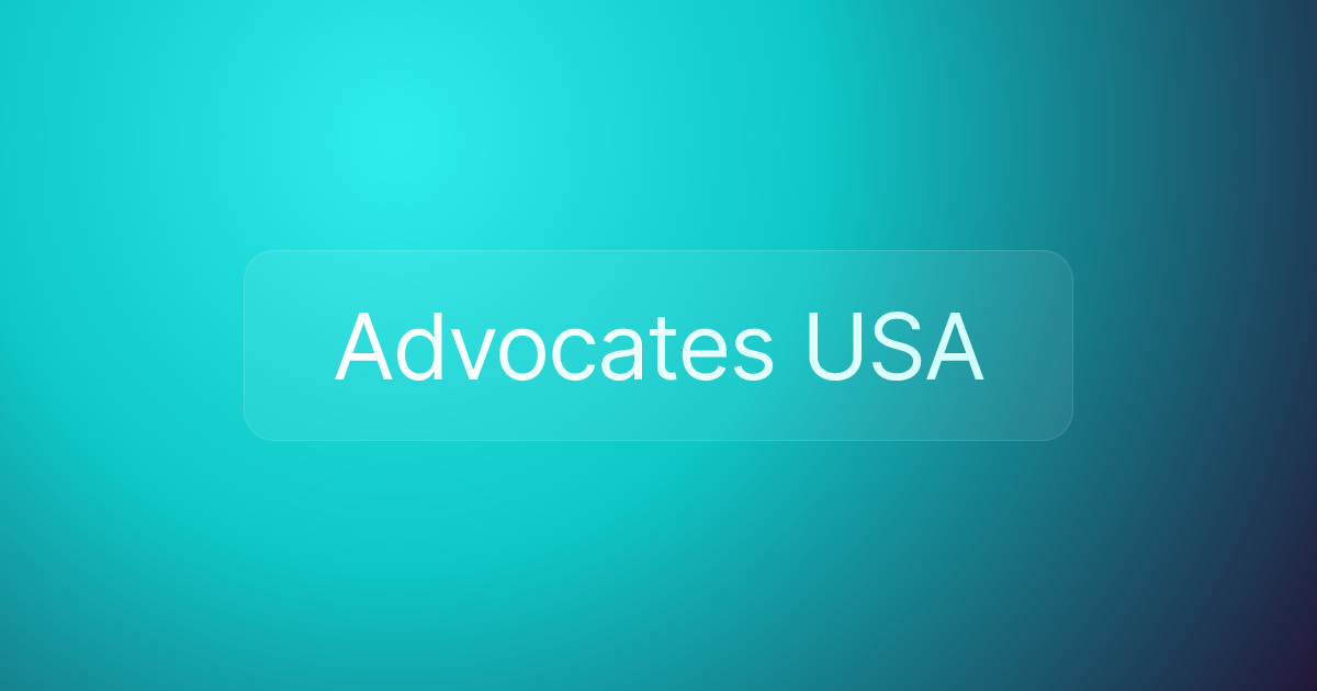 Advocates USA