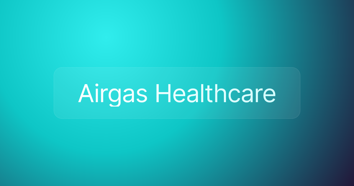 Airgas Healthcare