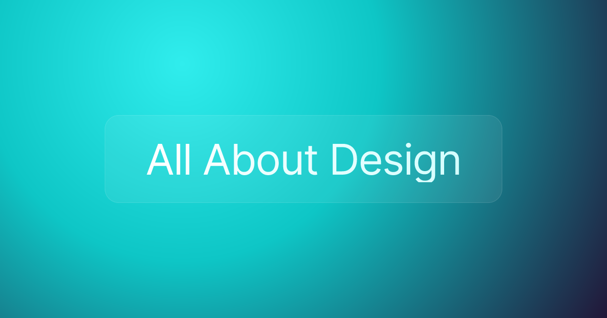 All About Design