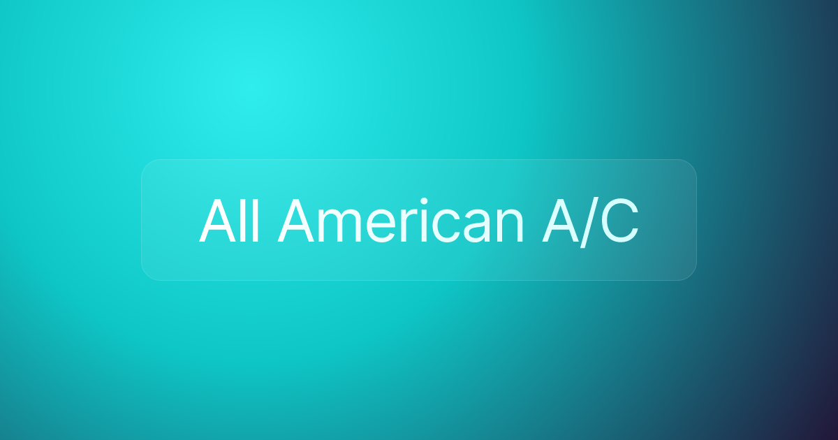 All American A/C