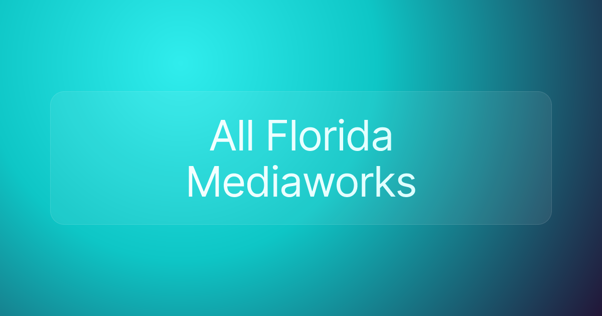 All Florida Mediaworks