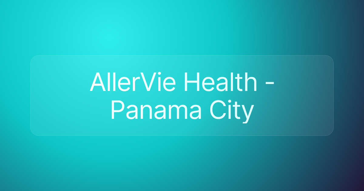 AllerVie Health - Panama City