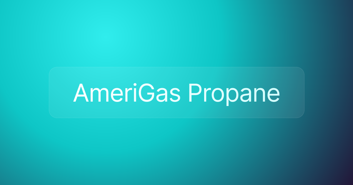 AmeriGas Propane