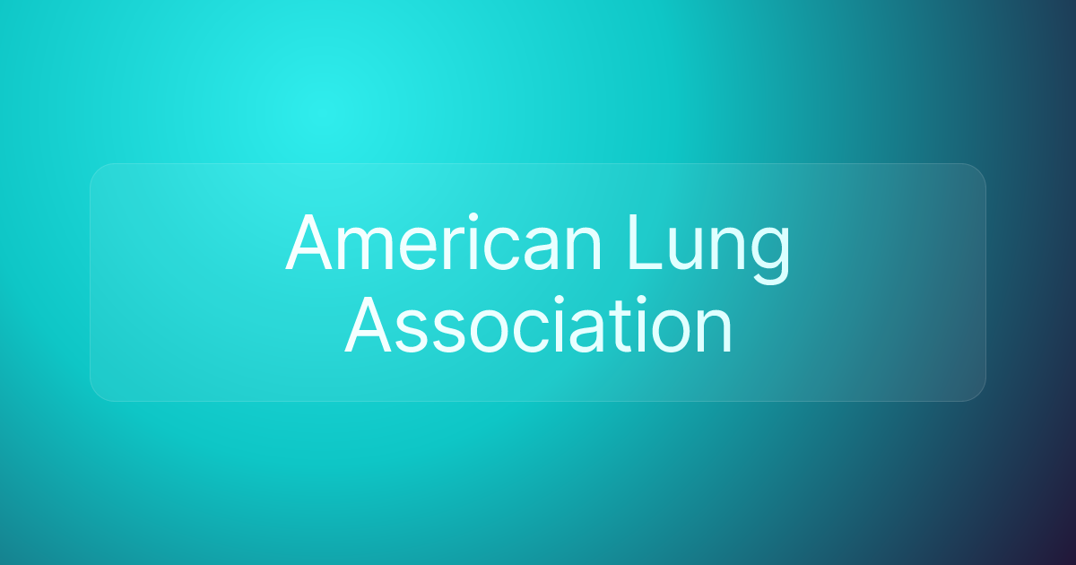 American Lung Association