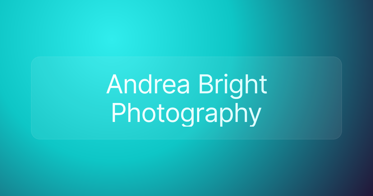 Andrea Bright Photography