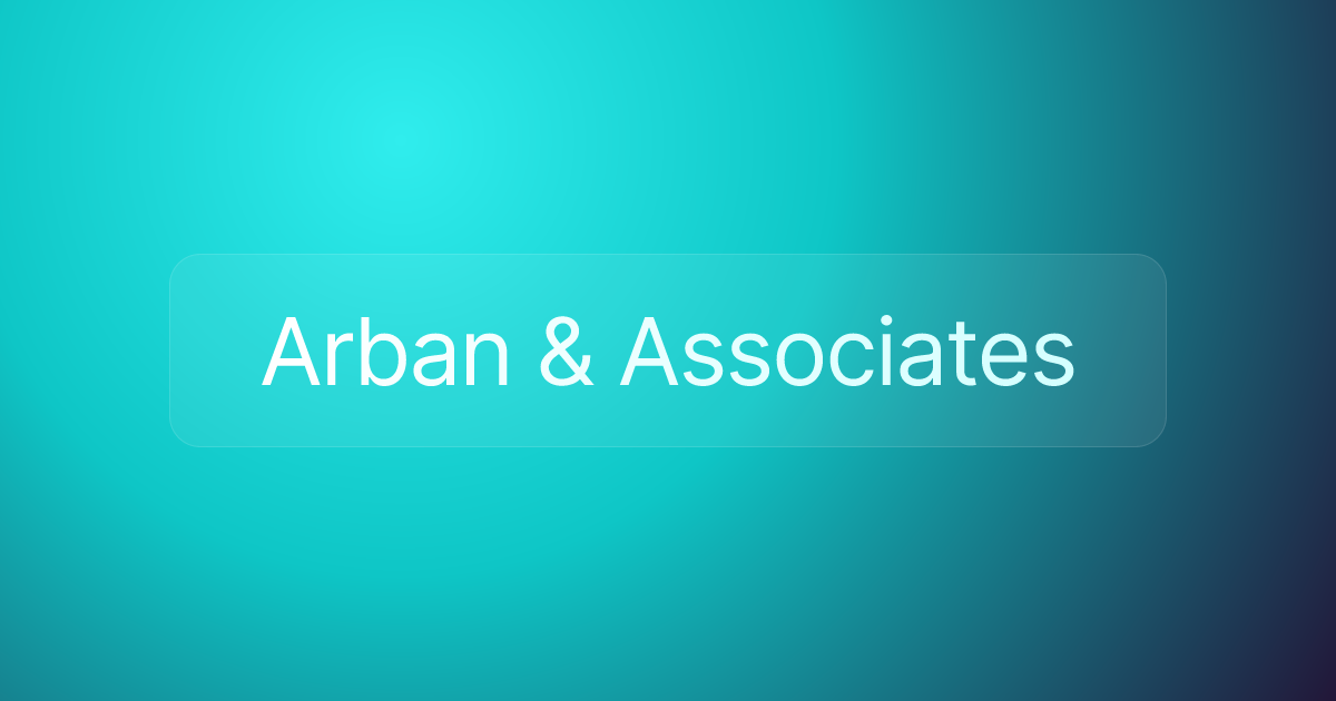 Arban & Associates