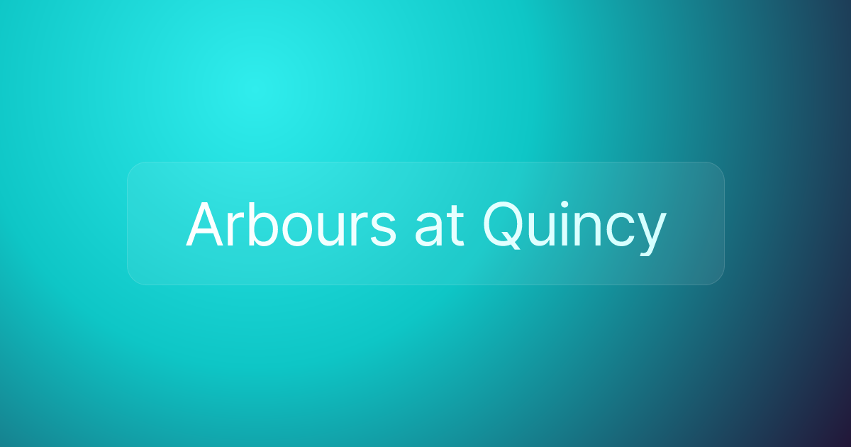 Arbours at Quincy