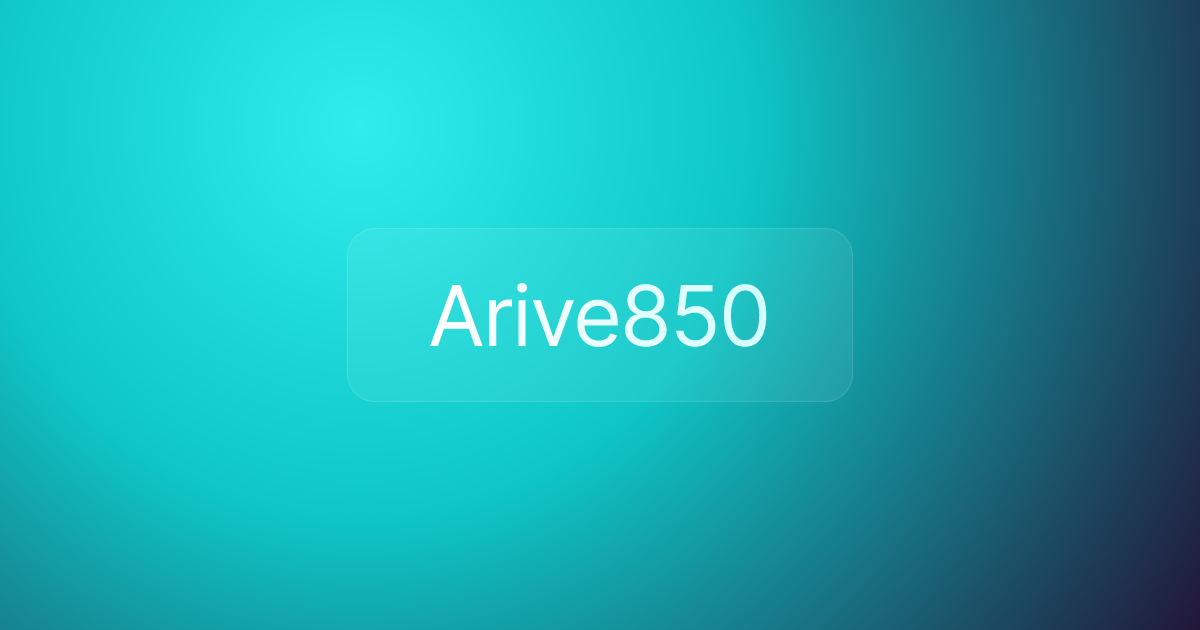 Arive850