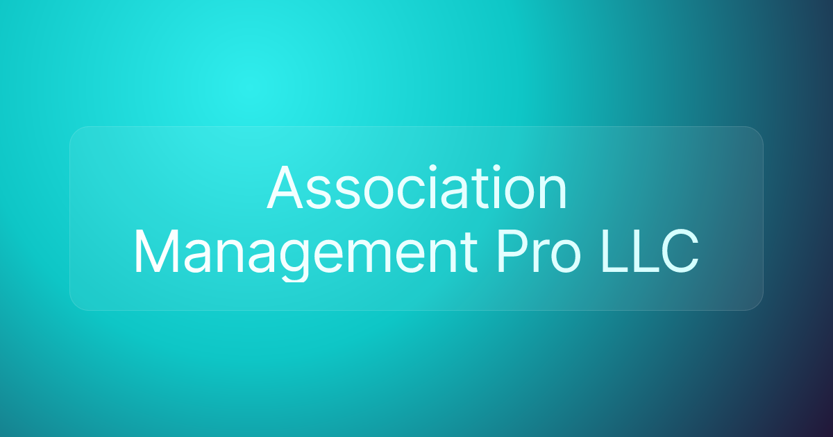 Association Management Pro LLC