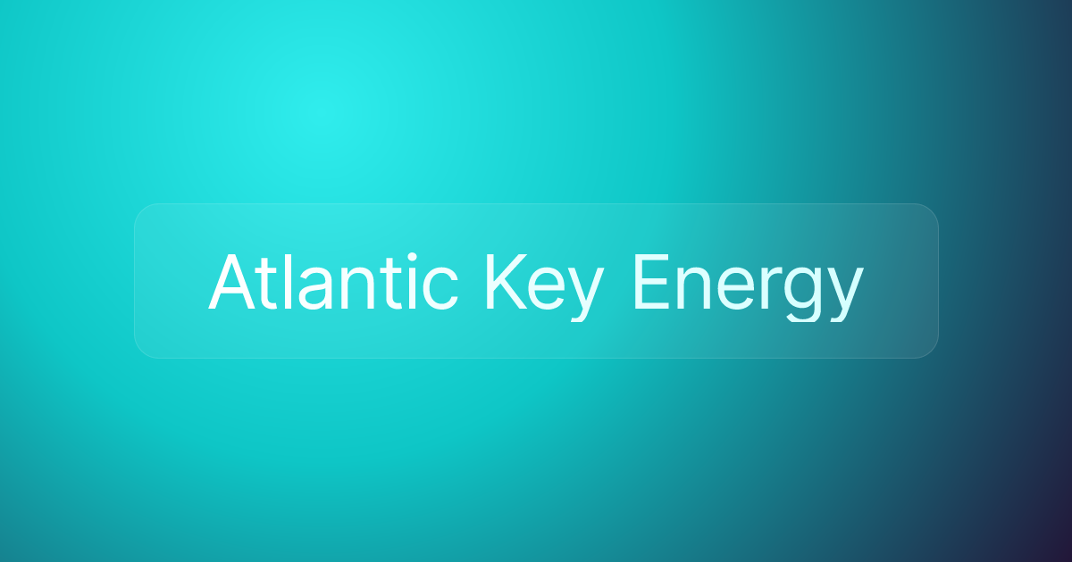 Atlantic Key Energy