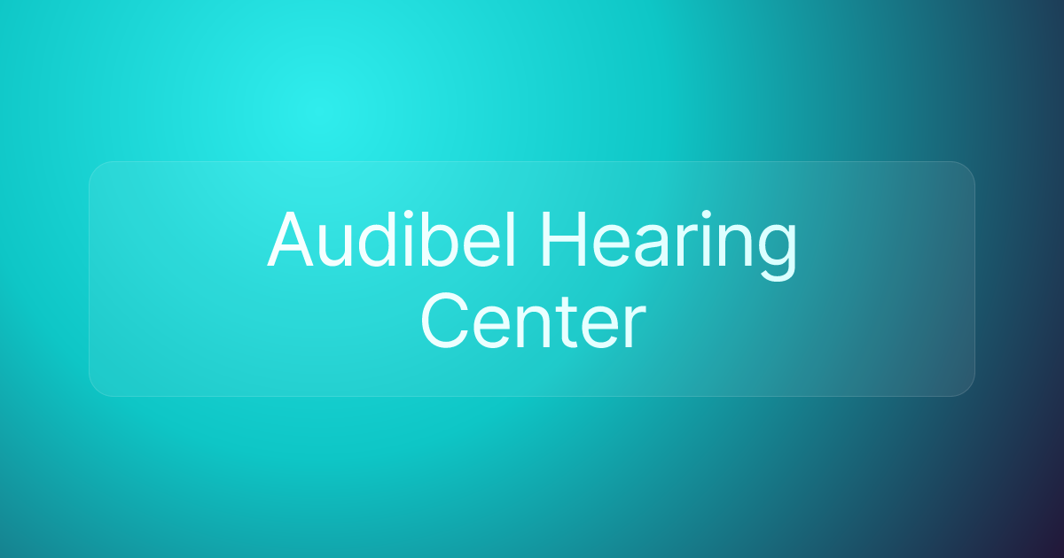 Audibel Hearing Center