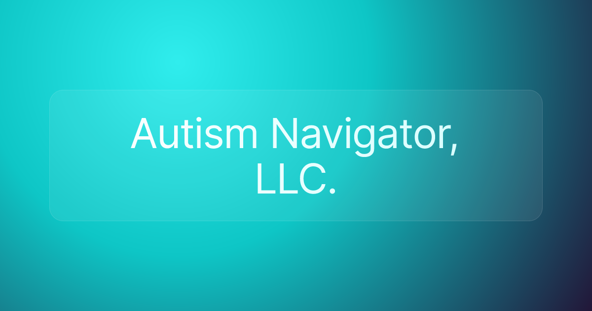Autism Navigator, LLC.