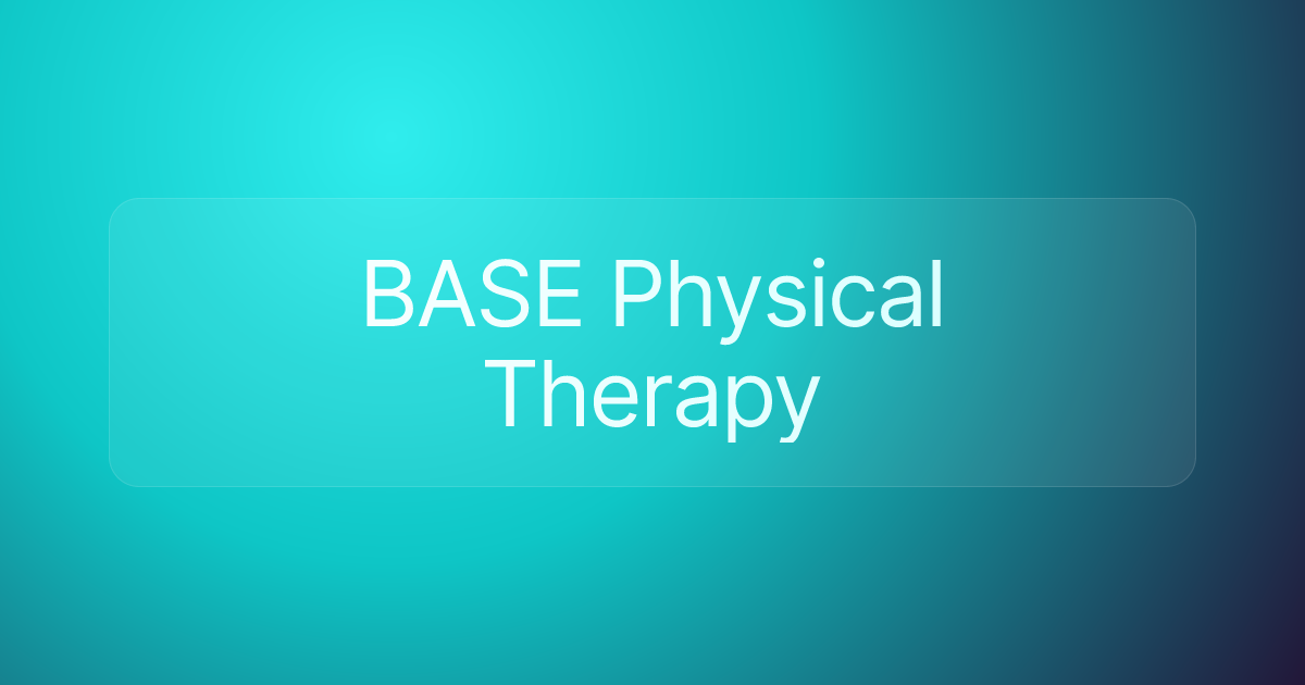 BASE Physical Therapy