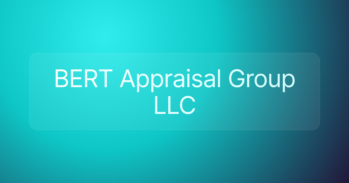 BERT Appraisal Group LLC