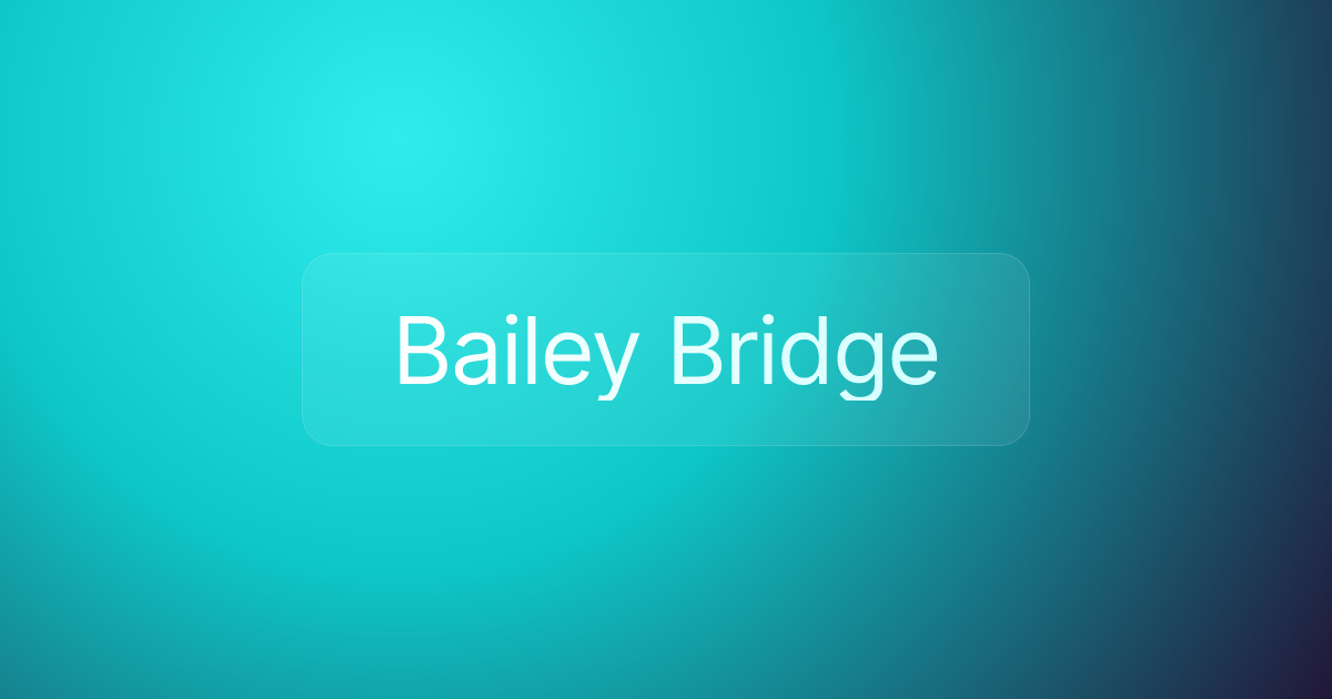 Bailey Bridge