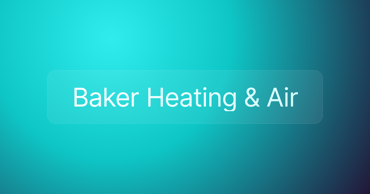 Baker Heating & Air