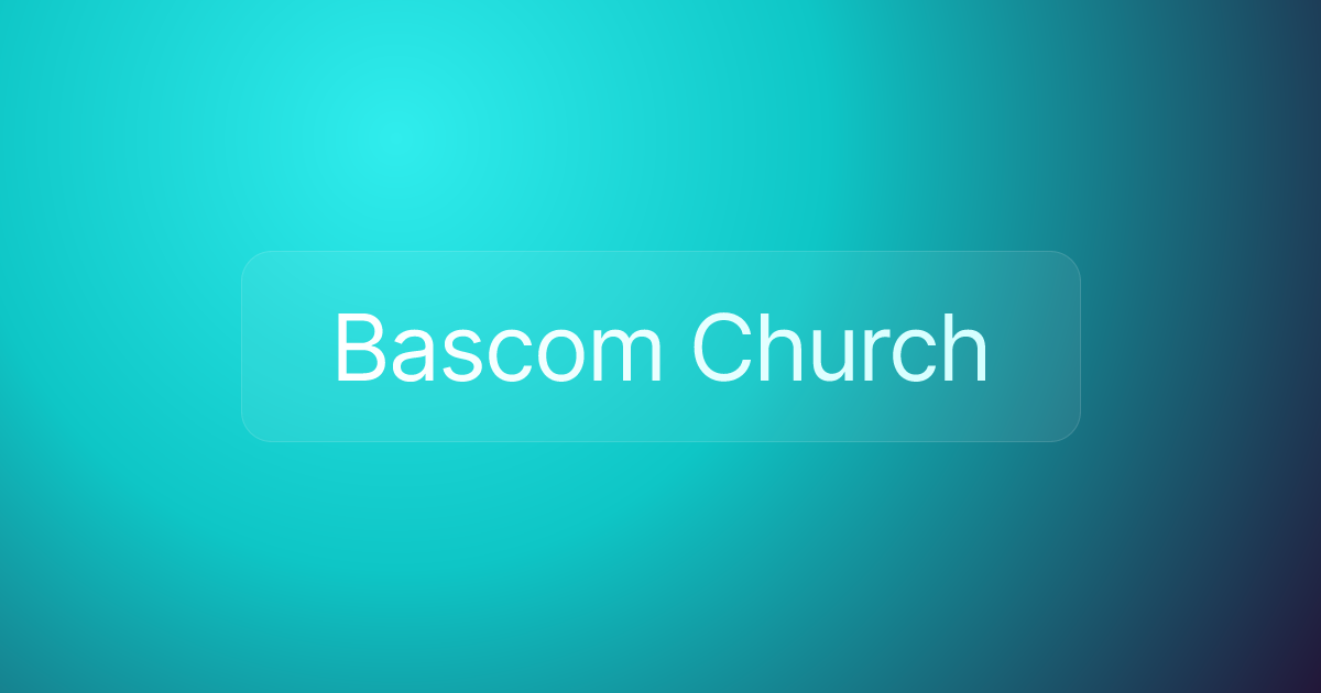Bascom Church
