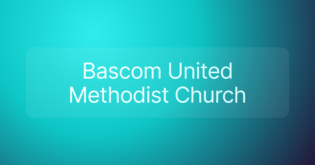Bascom United Methodist Church