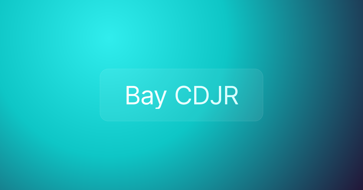 Bay CDJR