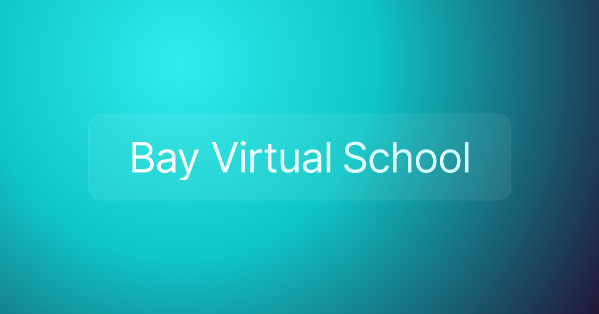 Bay Virtual School