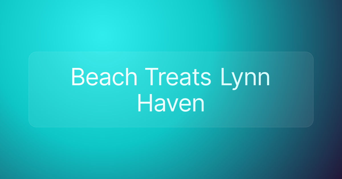 Beach Treats Lynn Haven