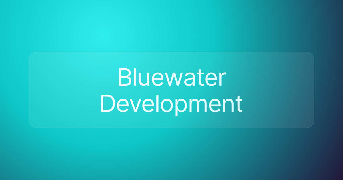 Bluewater Development