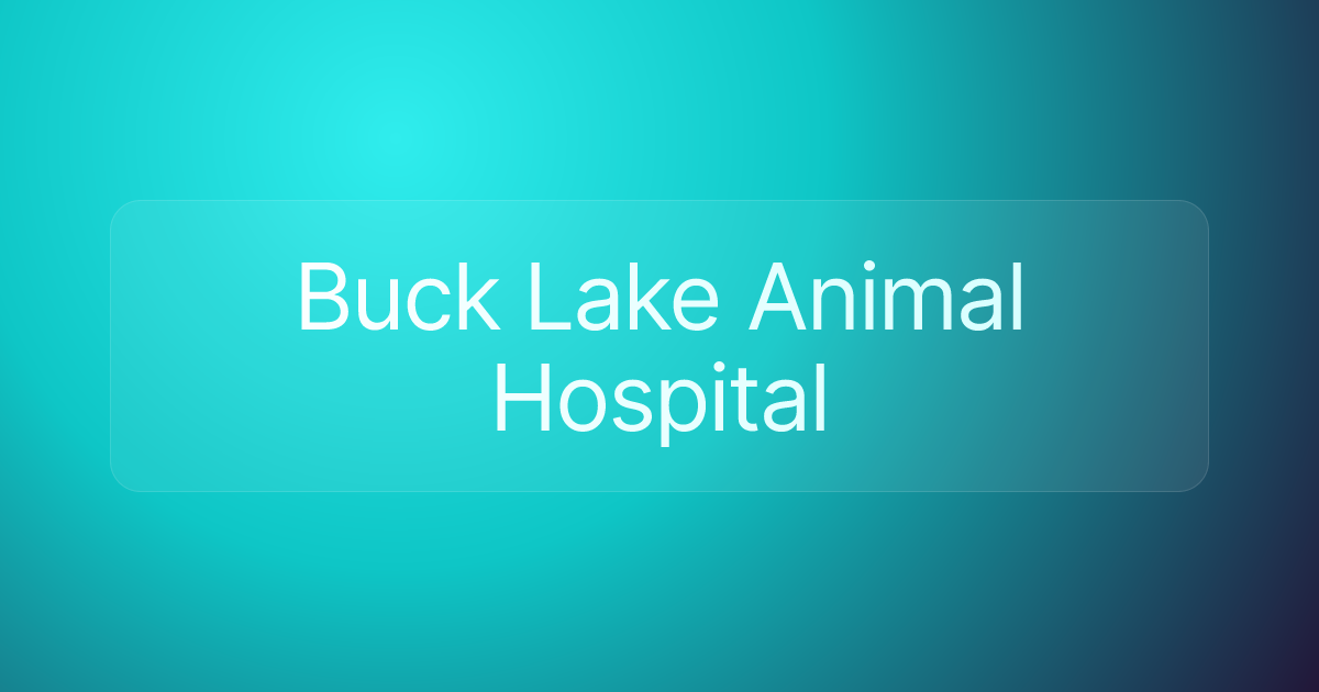 Buck Lake Animal Hospital