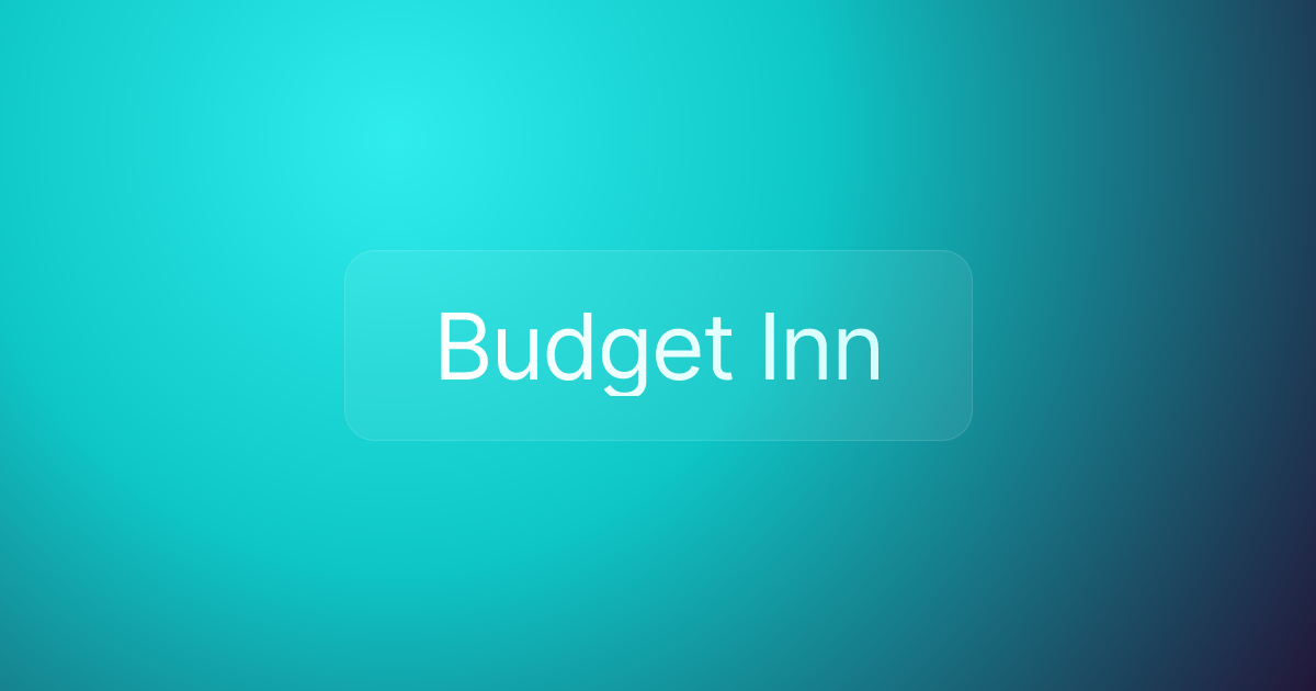 Budget Inn
