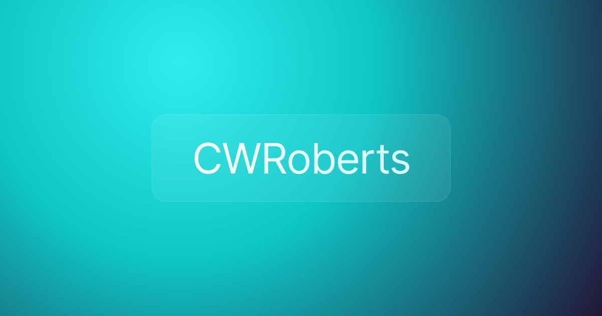 CWRoberts