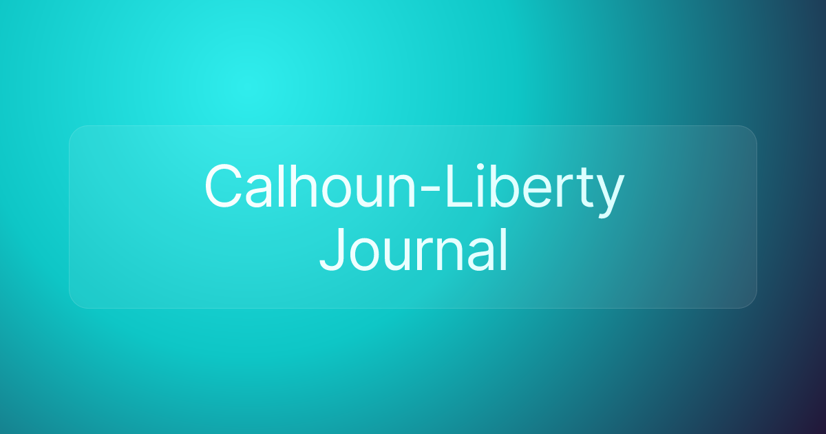 Calhoun-Liberty Journal