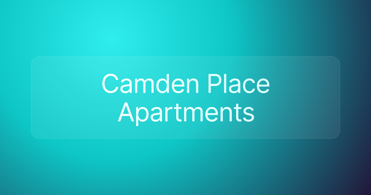 Camden Place Apartments