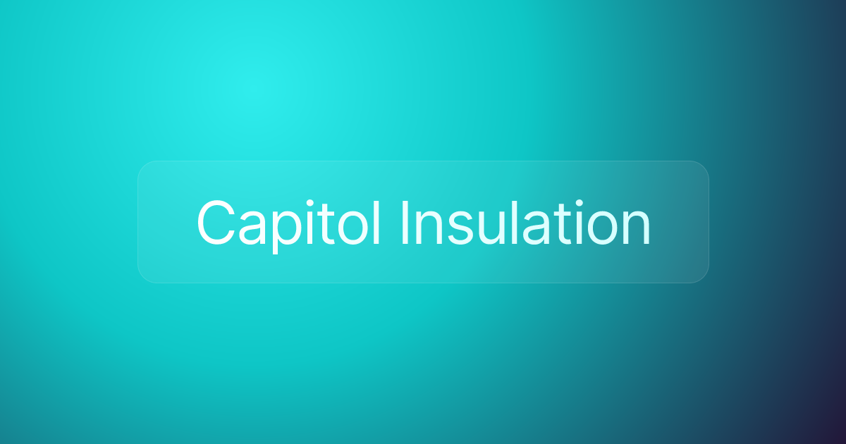 Capitol Insulation