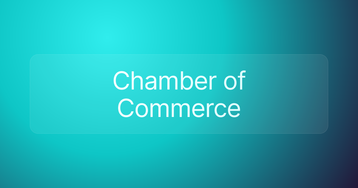 Chamber of Commerce