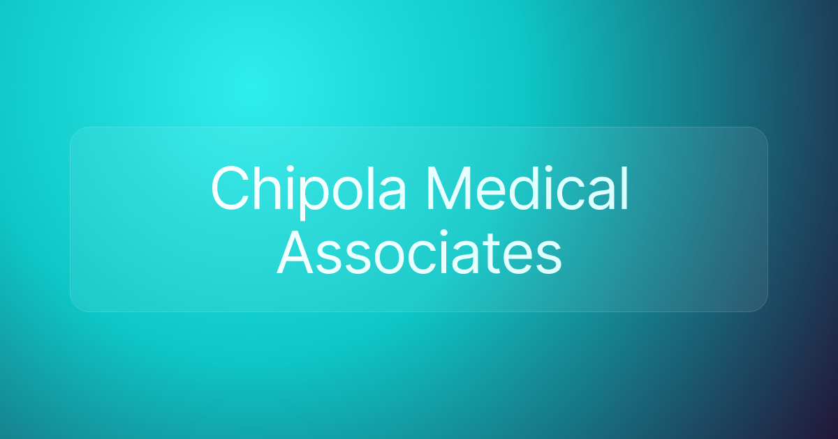 Chipola Medical Associates