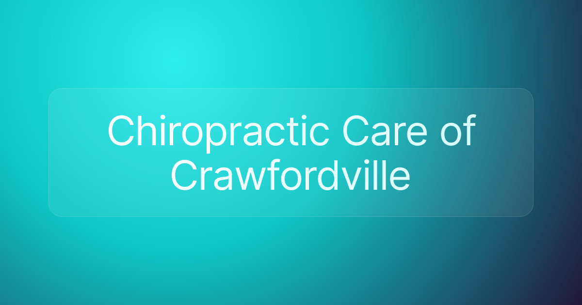 Chiropractic Care of Crawfordville