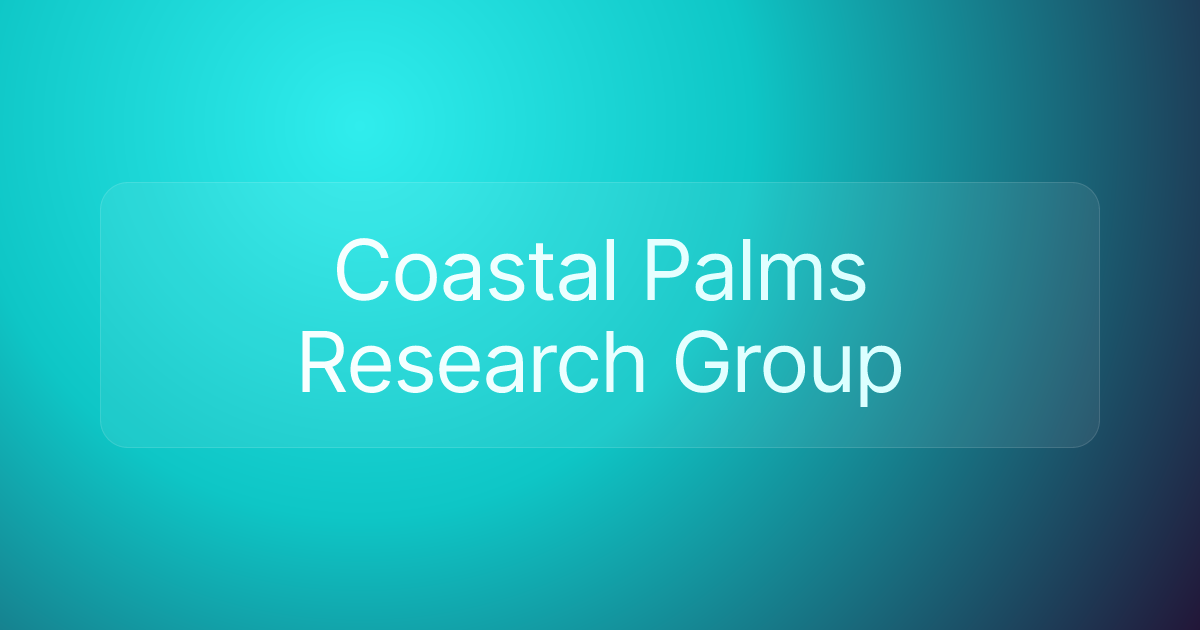 Coastal Palms Research Group