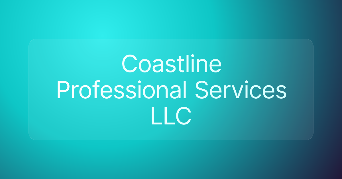 Coastline Professional Services LLC