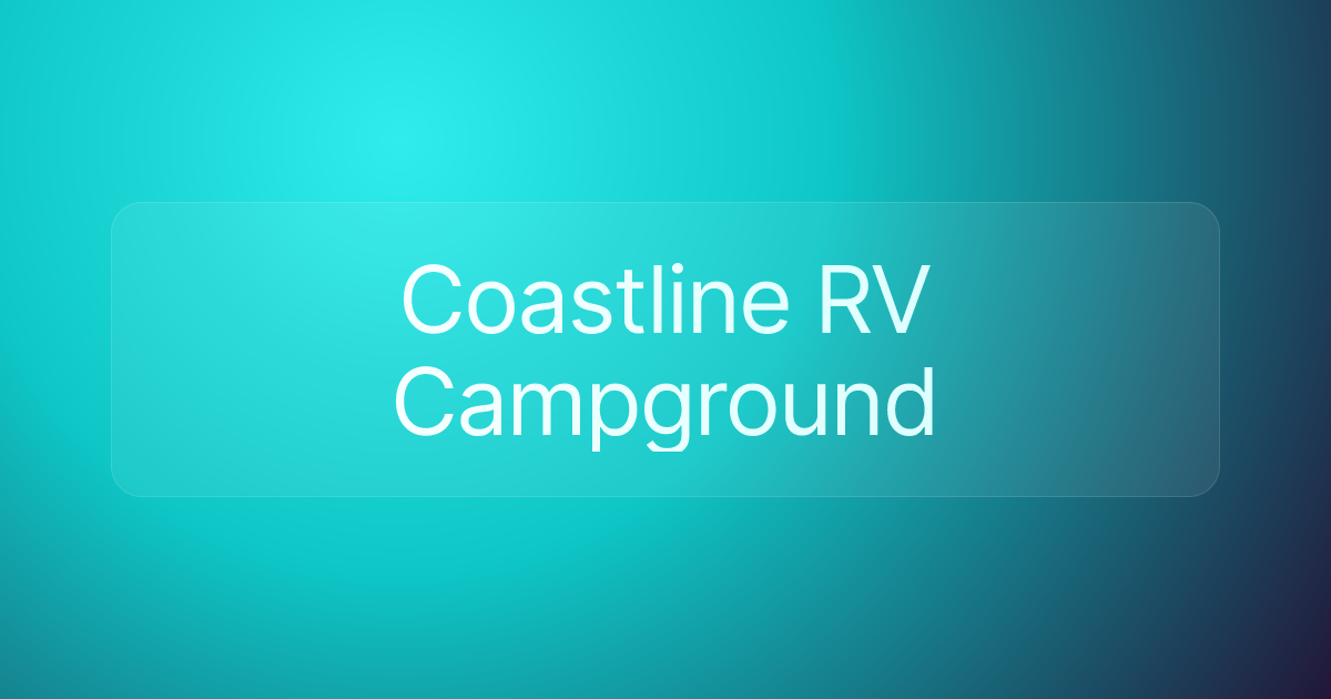 Coastline RV Campground