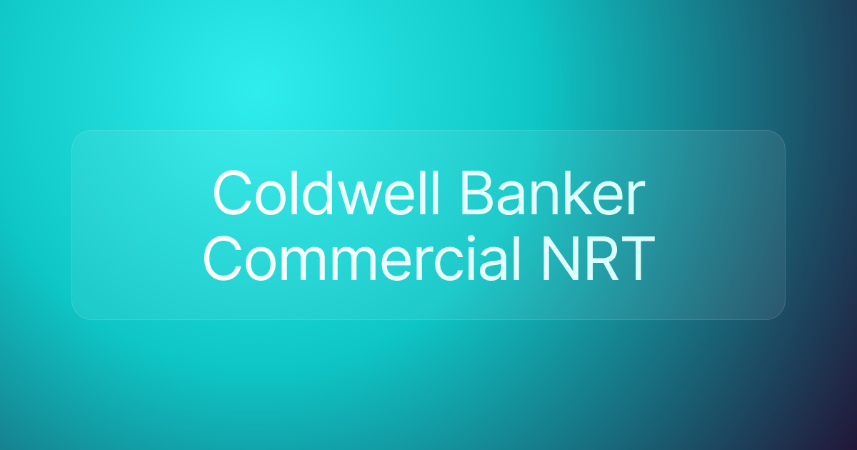 Coldwell Banker Commercial NRT