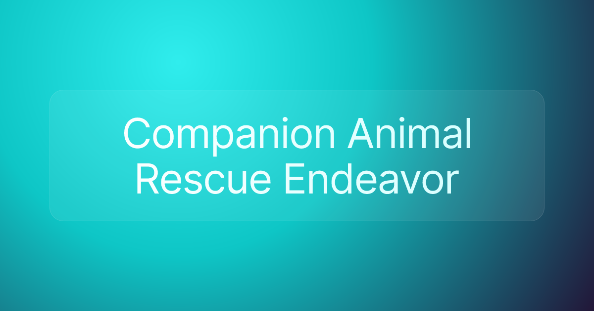 Companion Animal Rescue Endeavor