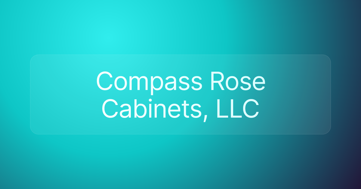 Compass Rose Cabinets, LLC
