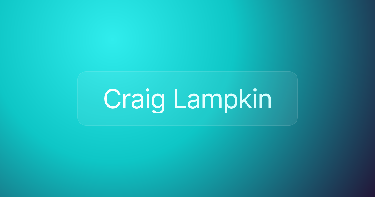 Craig Lampkin