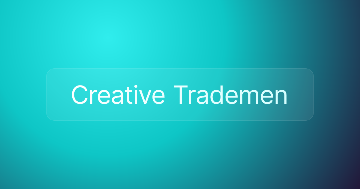 Creative Trademen