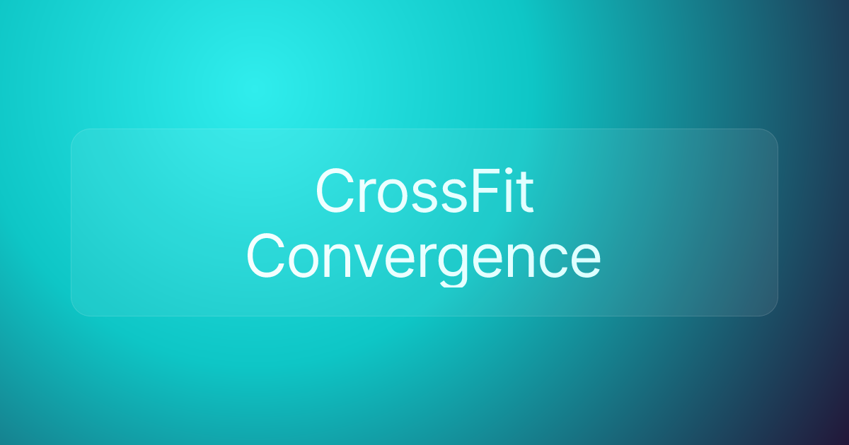 CrossFit Convergence