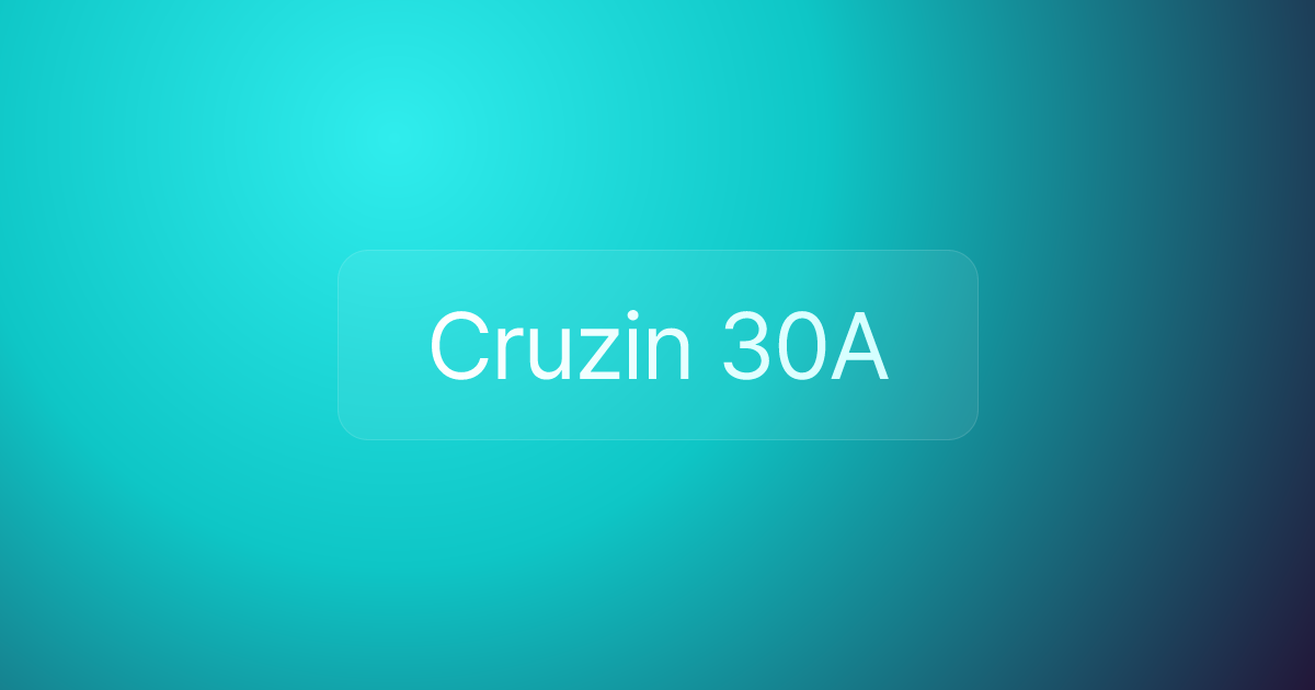 Cruzin 30A